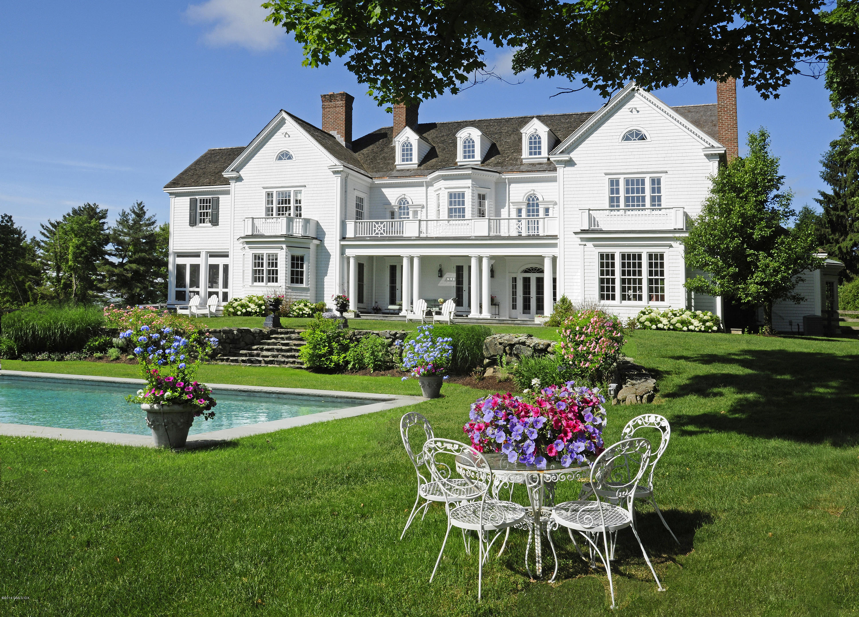 475 Round Hill Road Greenwich, CT 06831 - Photo 14 of 22 475 Round Hill Road Exterior Back