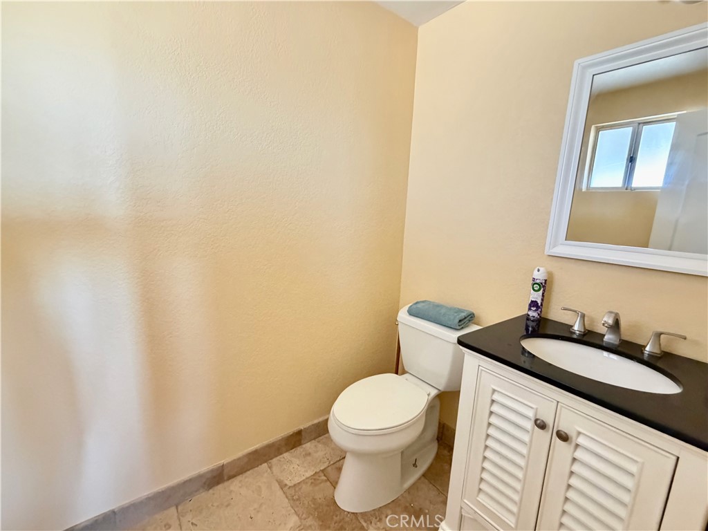 2190 Tank Running Springs Running Springs, CA 92382 - Photo 13 of 33 a bathroom with a sink and a toilet