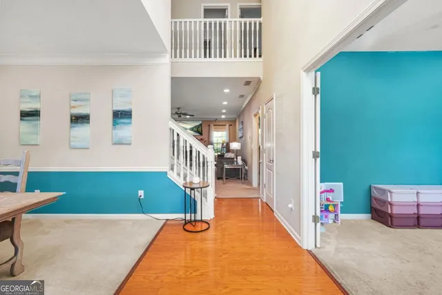 a view of front door