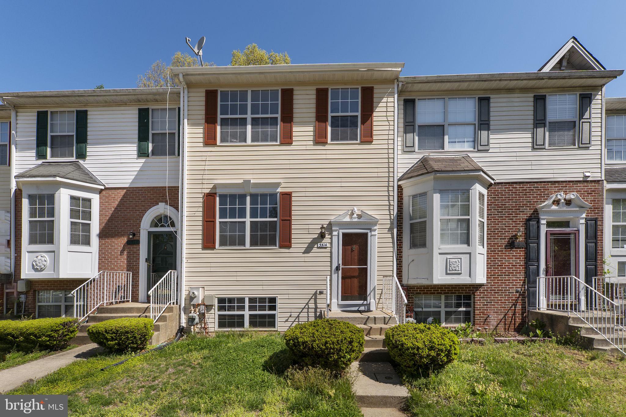 3514 Corn Stream Road Randallstown, MD 21133 - Photo 1 of 44 a front view of a house with garden