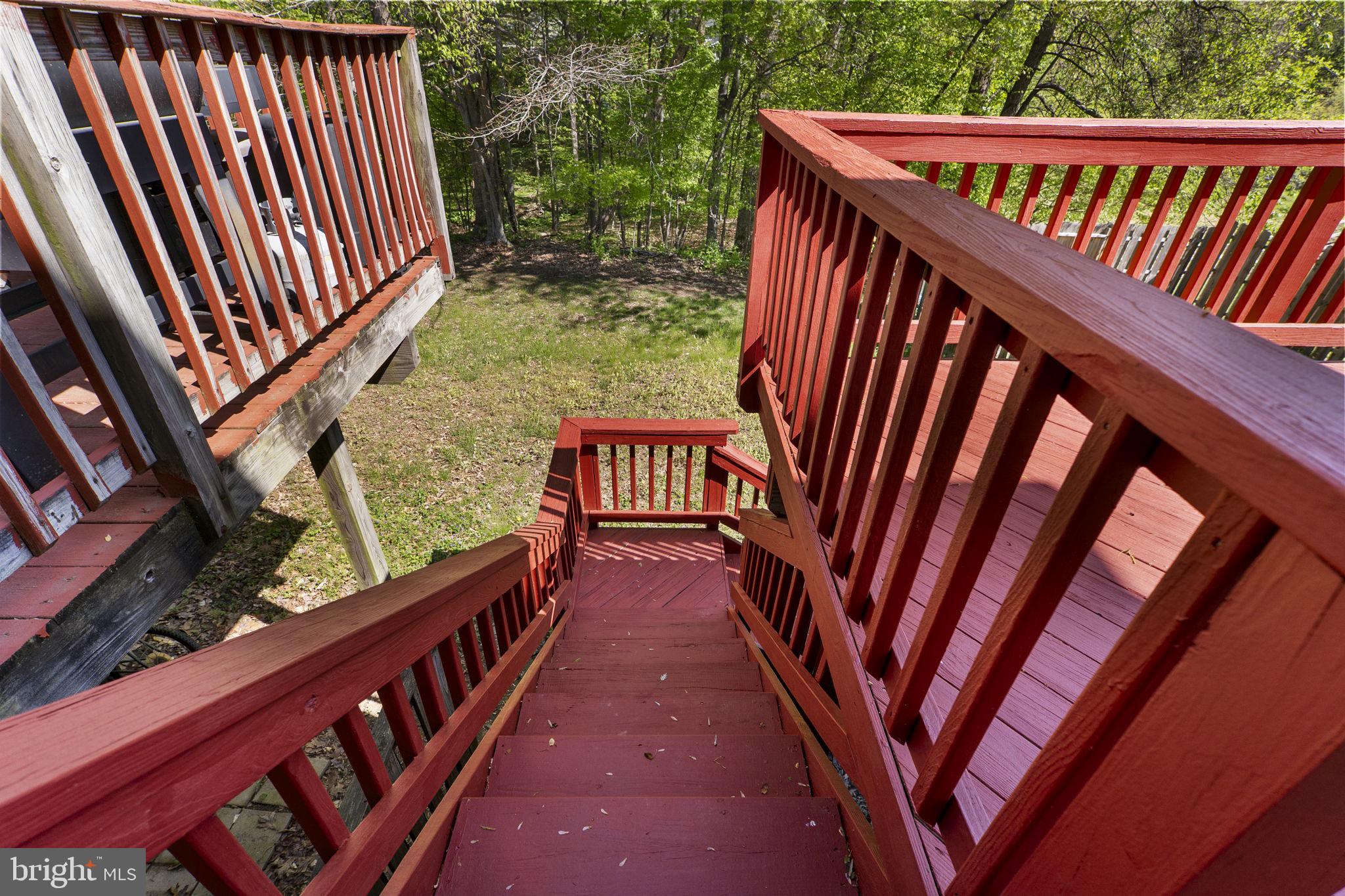 3514 Corn Stream Road Randallstown, MD 21133 - Photo 41 of 44 a view of stairs and a garden