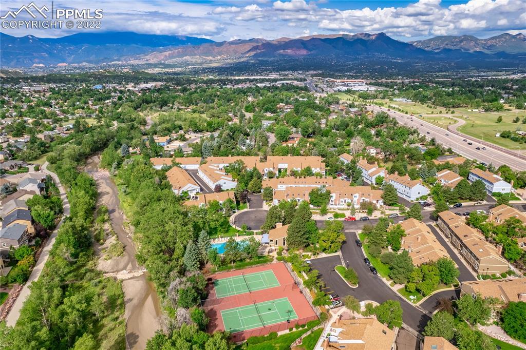 6910 Los Reyes Circle Colorado Springs, CO 80918 - Photo 33 of 38 a view of city and mountain