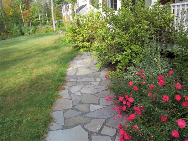 65 Carruth Road Templeton, MA 01468 - Photo 6 of 19 a view of a pathway with a flower garden