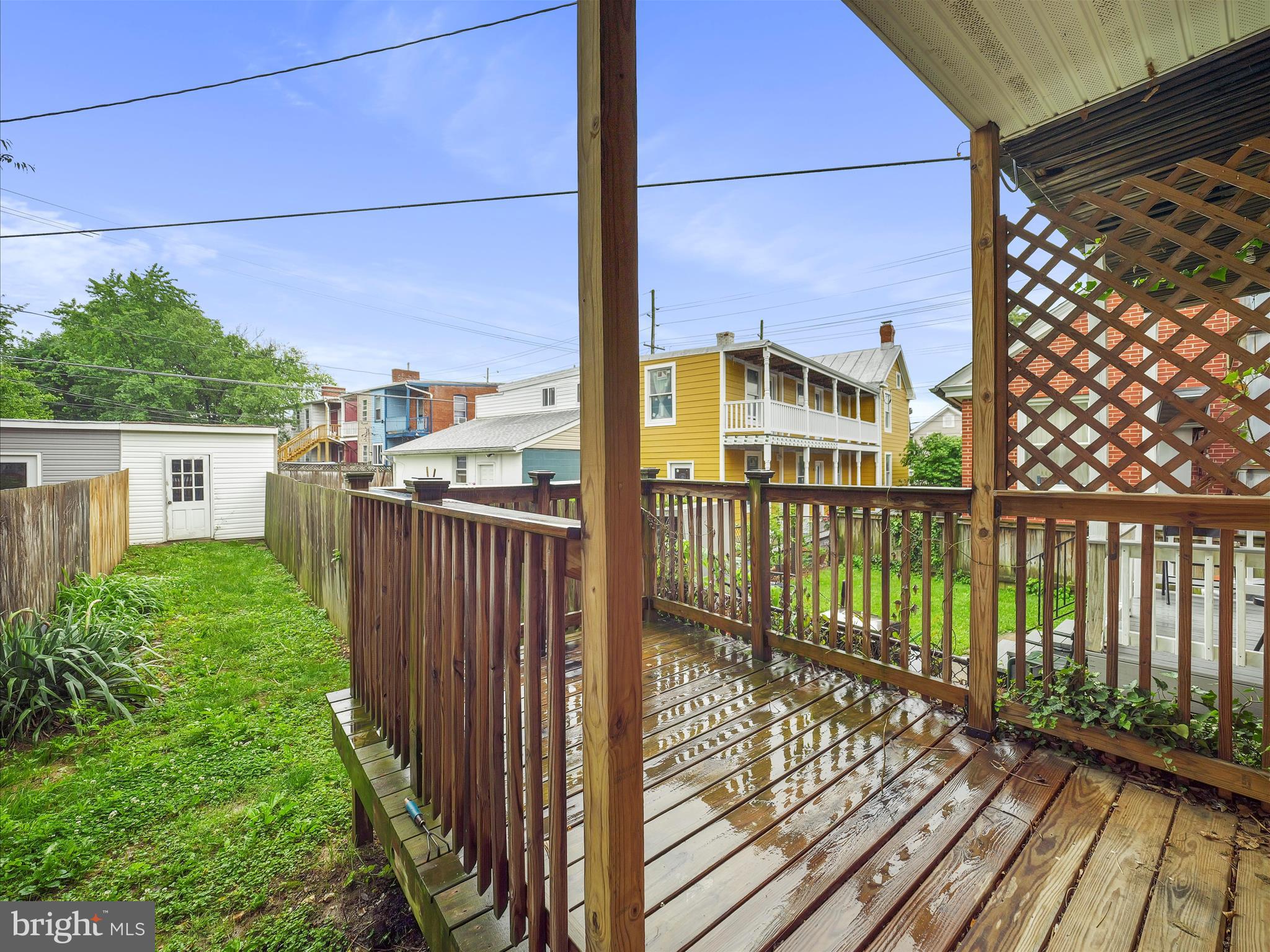 502 Trail Avenue Frederick, MD 21701 - Photo 28 of 34 Rear deck