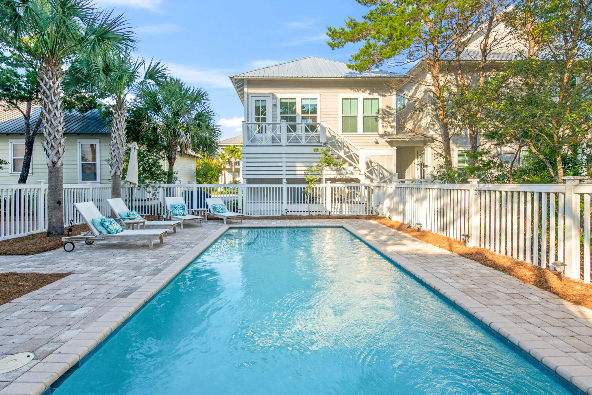 170 Seacrest Beach Boulevard East Inlet Beach, FL 32461 - Photo 35 of 38 a view of a house with backyard and sitting area