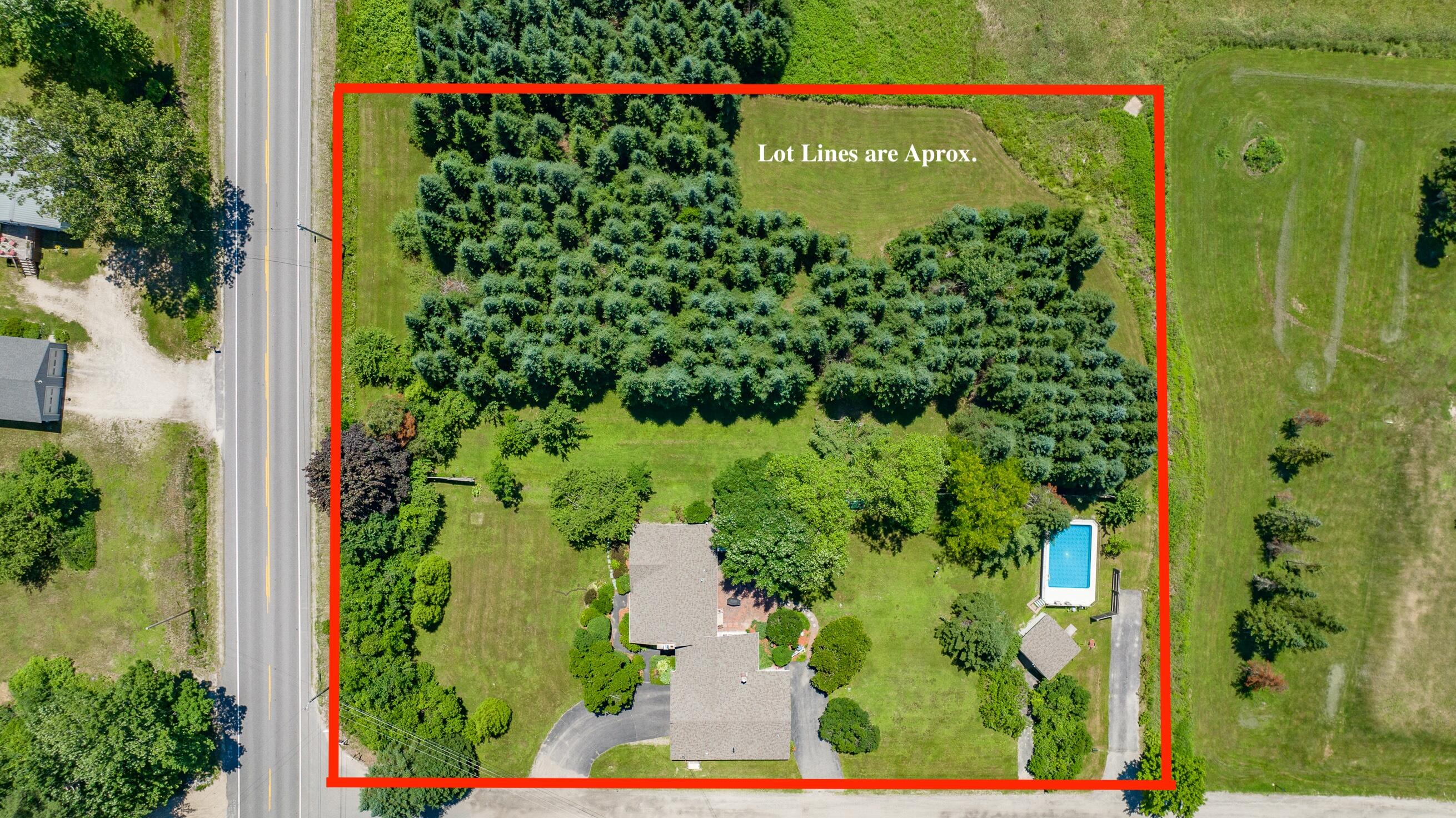 4 Riverside Ridge Road Windham, ME 04062 - Photo 79 of 79 4 Riverside Ridge Drone-lot lines