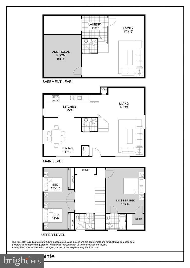 9840 Lakepointe Drive Burke, VA 22015 - Photo 3 of 46 snapshot of floor plan