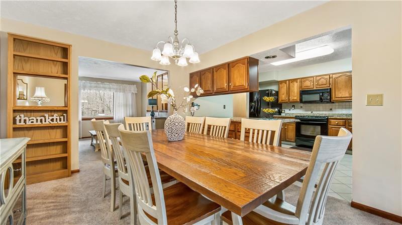 762 Central School Road Perryopolis, PA 15473 - Photo 4 of 25 Dining room meant for family gatherings.