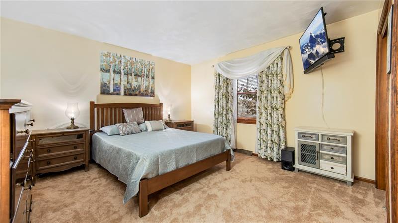 762 Central School Road Perryopolis, PA 15473 - Photo 9 of 25 Bright, clean Master Bedroom.