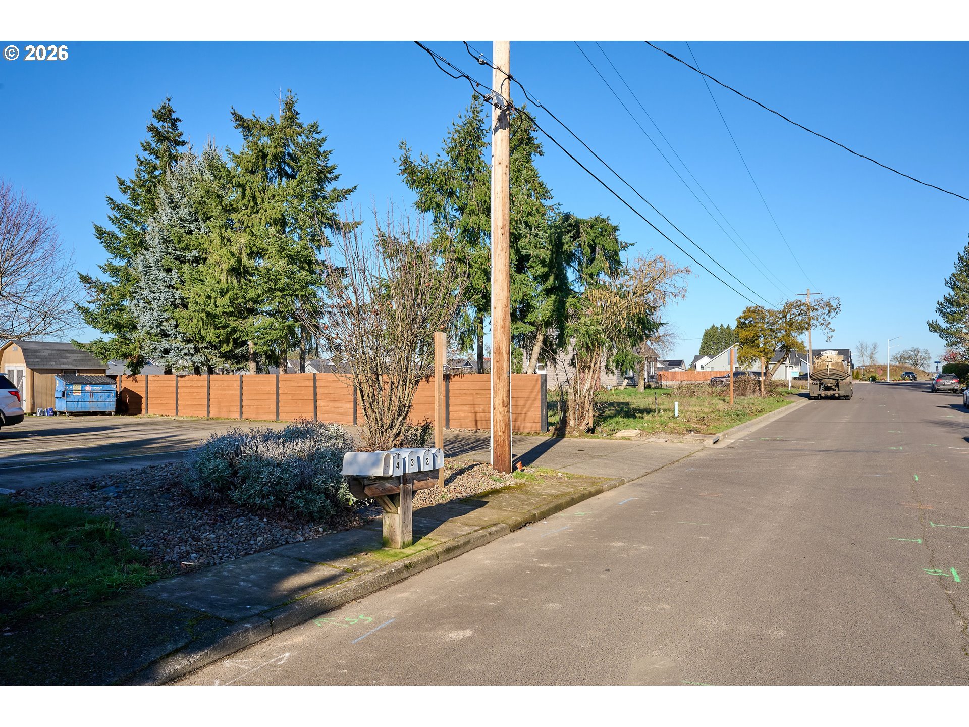 880 North Pershing Street Mount Angel, OR 97362 - Photo 30 of 30 a view of a street with a building in the background