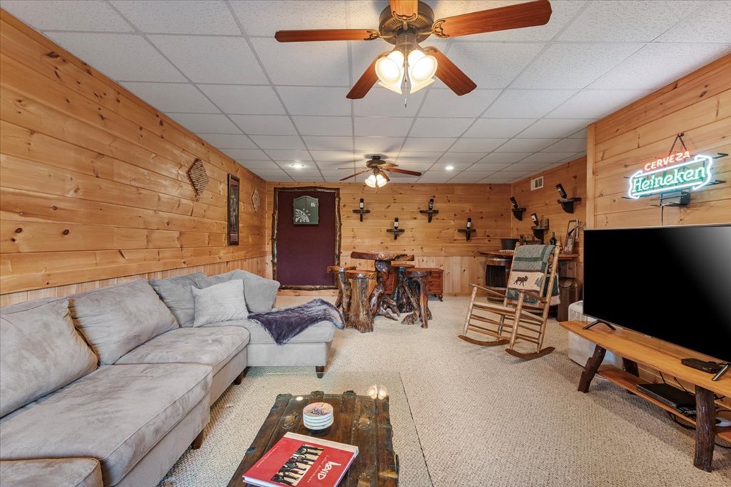 244 Indian Ridge Road Epworth, GA 30541 - Photo 41 of 47 a living room with furniture and a flat screen tv