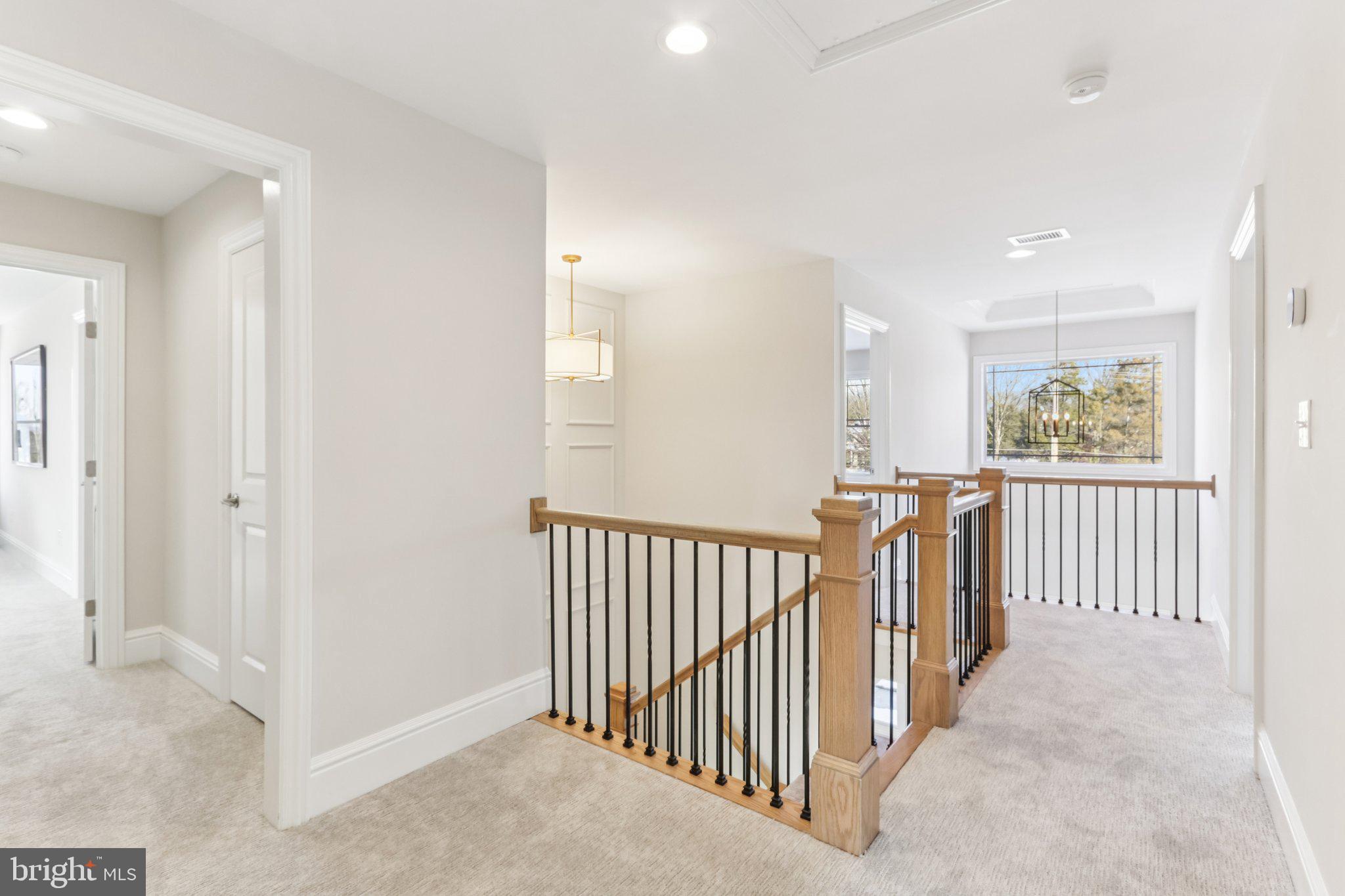510 Newcomen Road, Unit B3D Exton, PA 19341 - Photo 46 of 74 a view of a hallway with windows and stairs