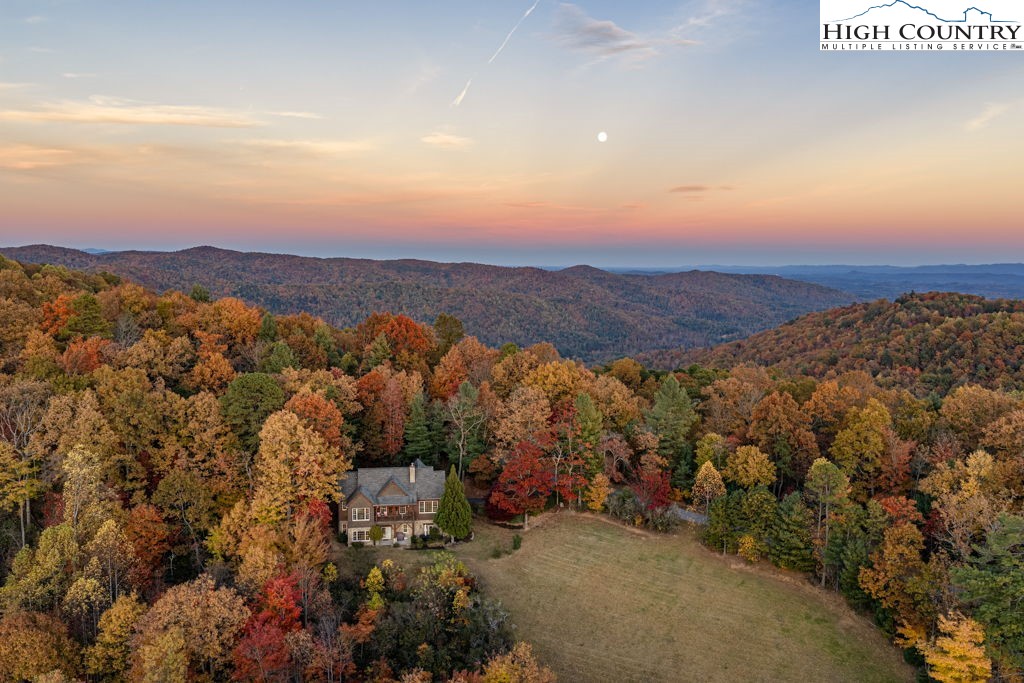 3664 Elk Ridge Road Ferguson, NC 28624 - Photo 9 of 46 an aerial view of mountain with outdoor space