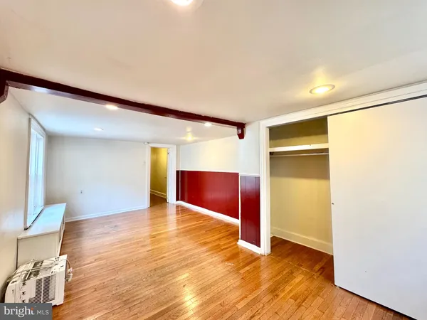 a view of room with window