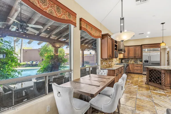 a living room with a couch and a window