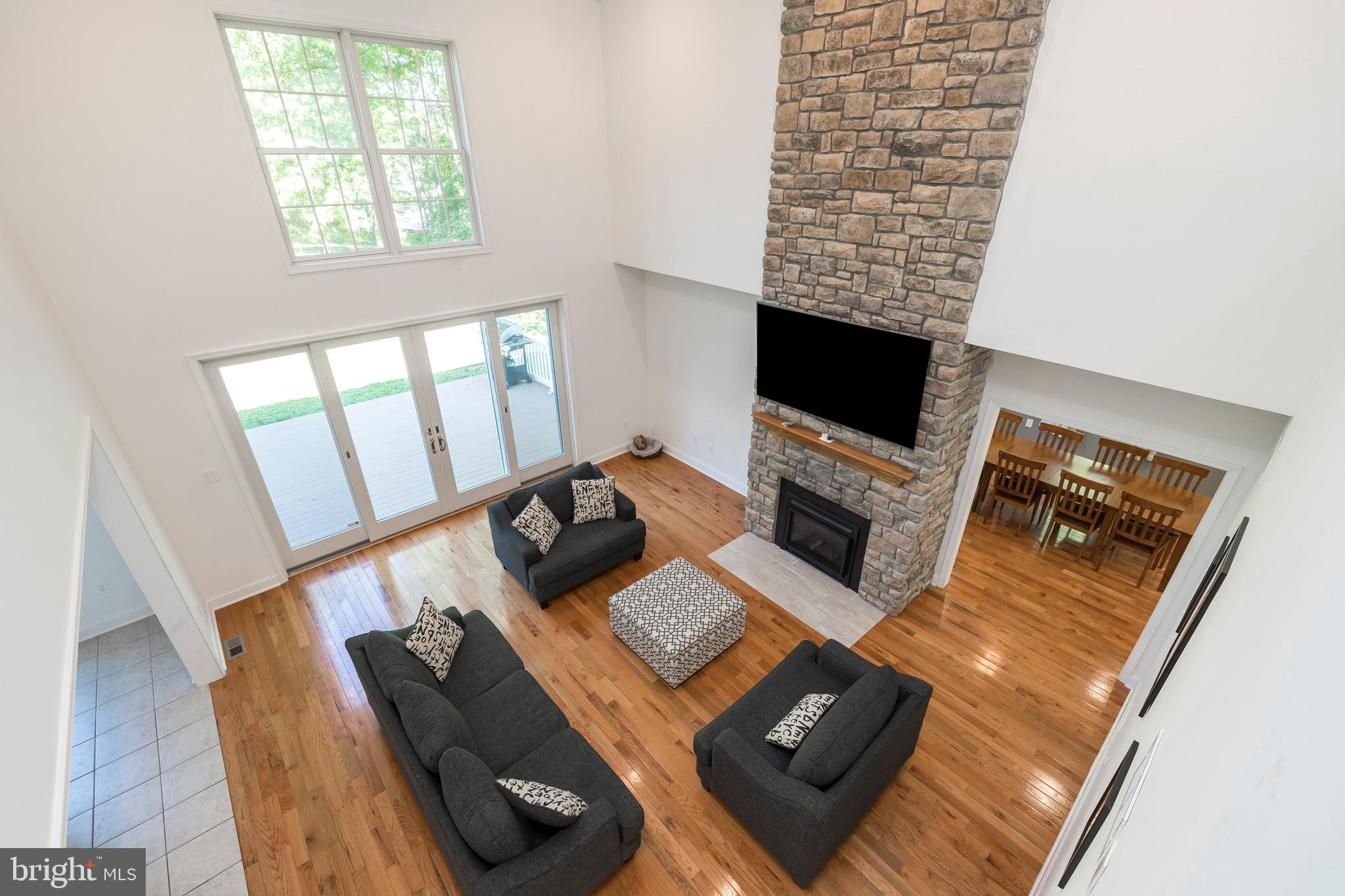 1334 Burke Road West Chester, PA 19380 - Photo 23 of 55 View of Family Rm from 2nd floor bridge