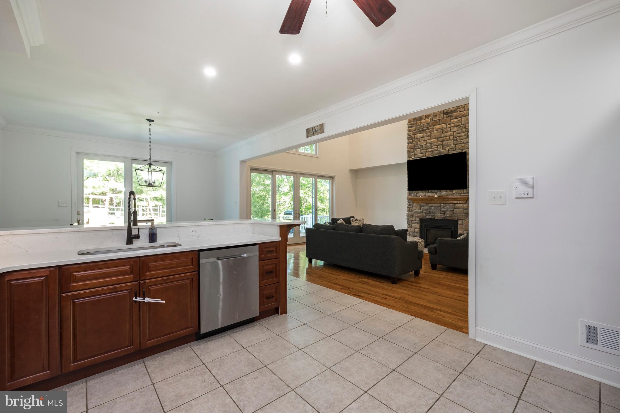 1334 Burke Road West Chester, PA 19380 - Photo 27 of 55 Kitchen open up to Dining area & Family Rm