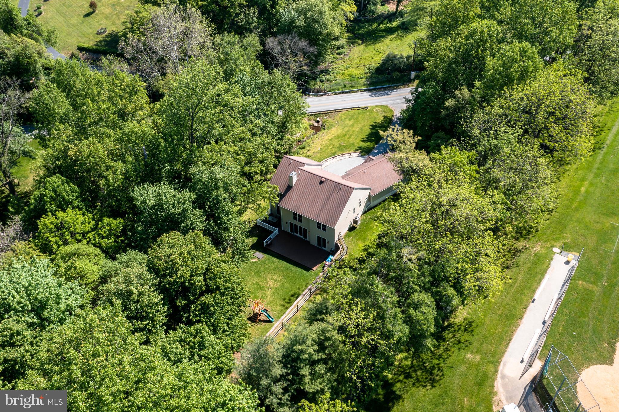 1334 Burke Road West Chester, PA 19380 - Photo 4 of 55 Overhead view of lot