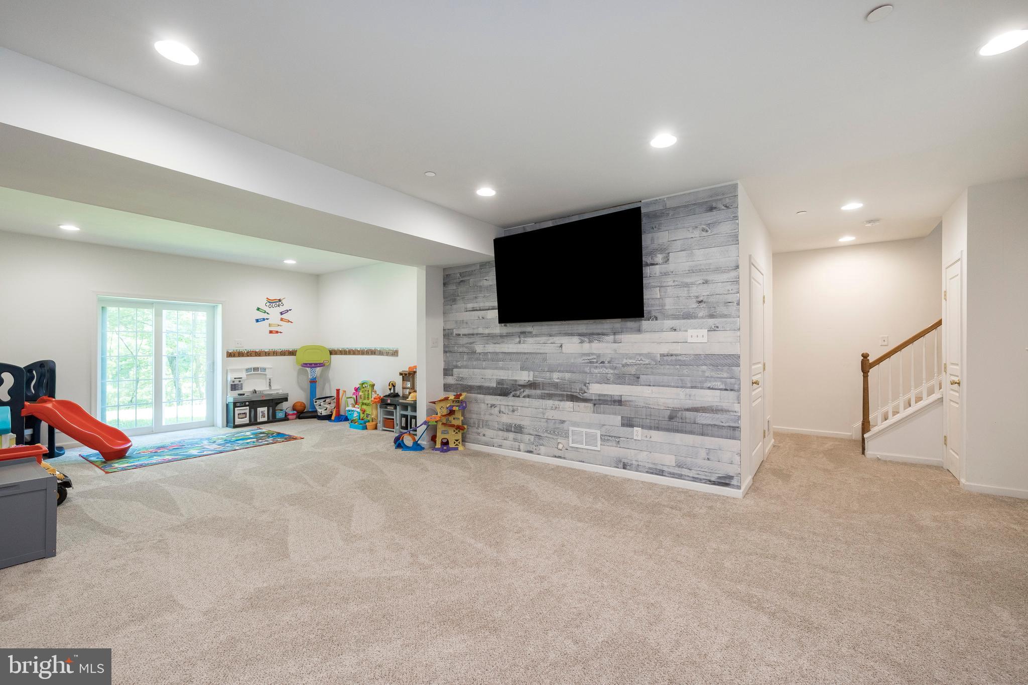 1334 Burke Road West Chester, PA 19380 - Photo 45 of 55 Finished basement w/shiplap wall