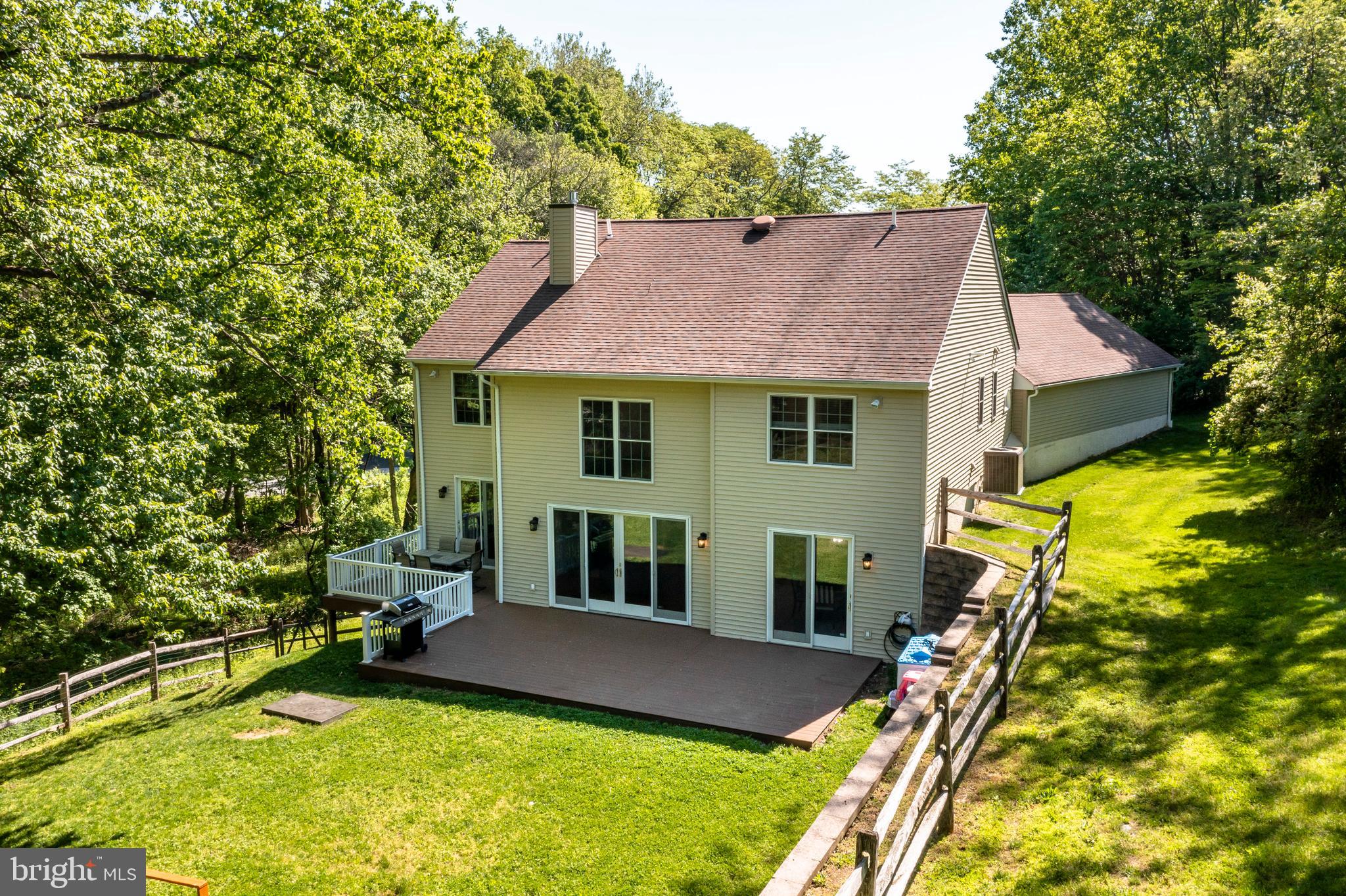1334 Burke Road West Chester, PA 19380 - Photo 49 of 55 Flat backyard all fenced in