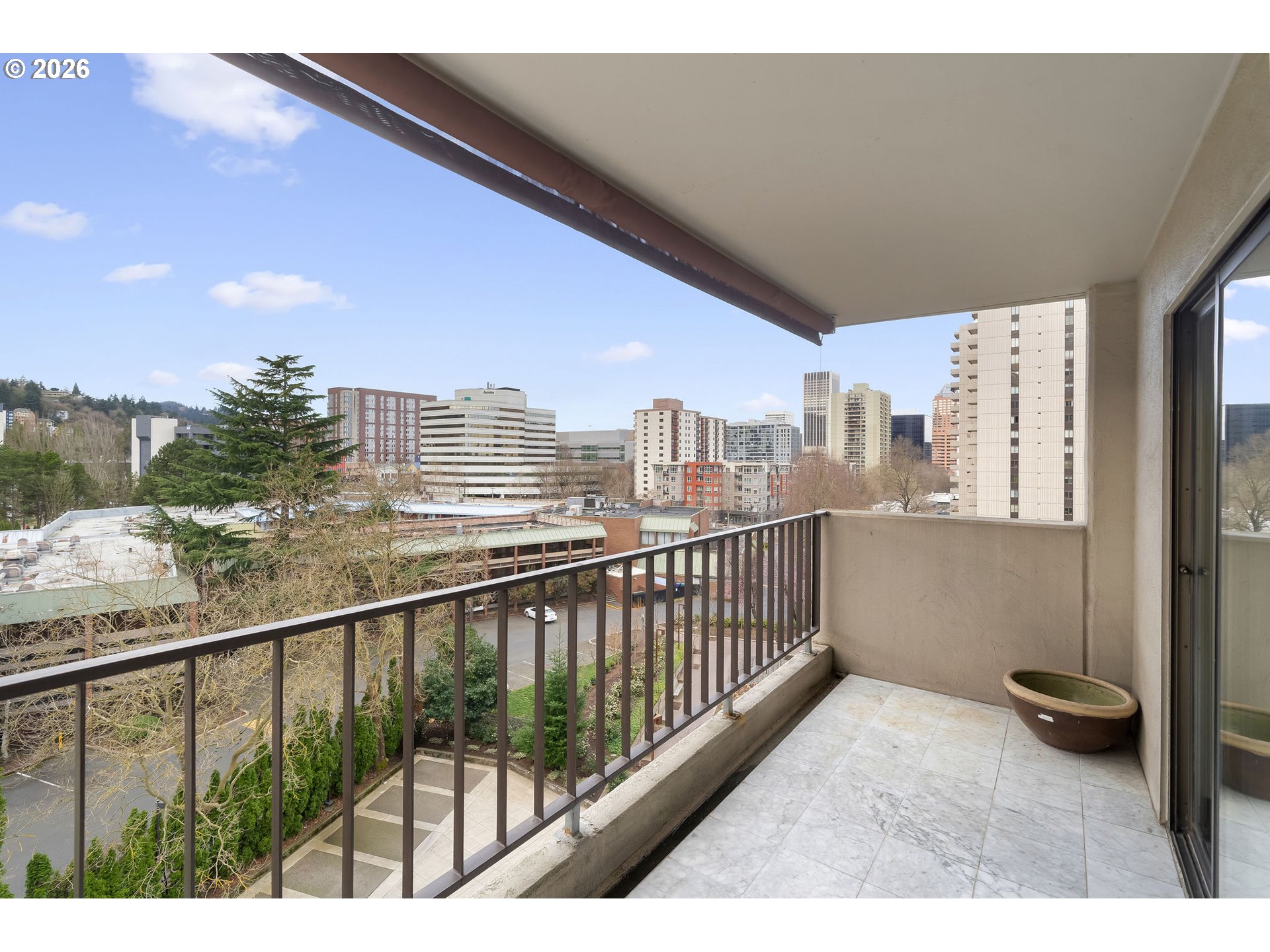 2309 Southwest 1st Avenue, Unit 741 Portland, OR 97201 - Photo 24 of 36 a view of city from balcony