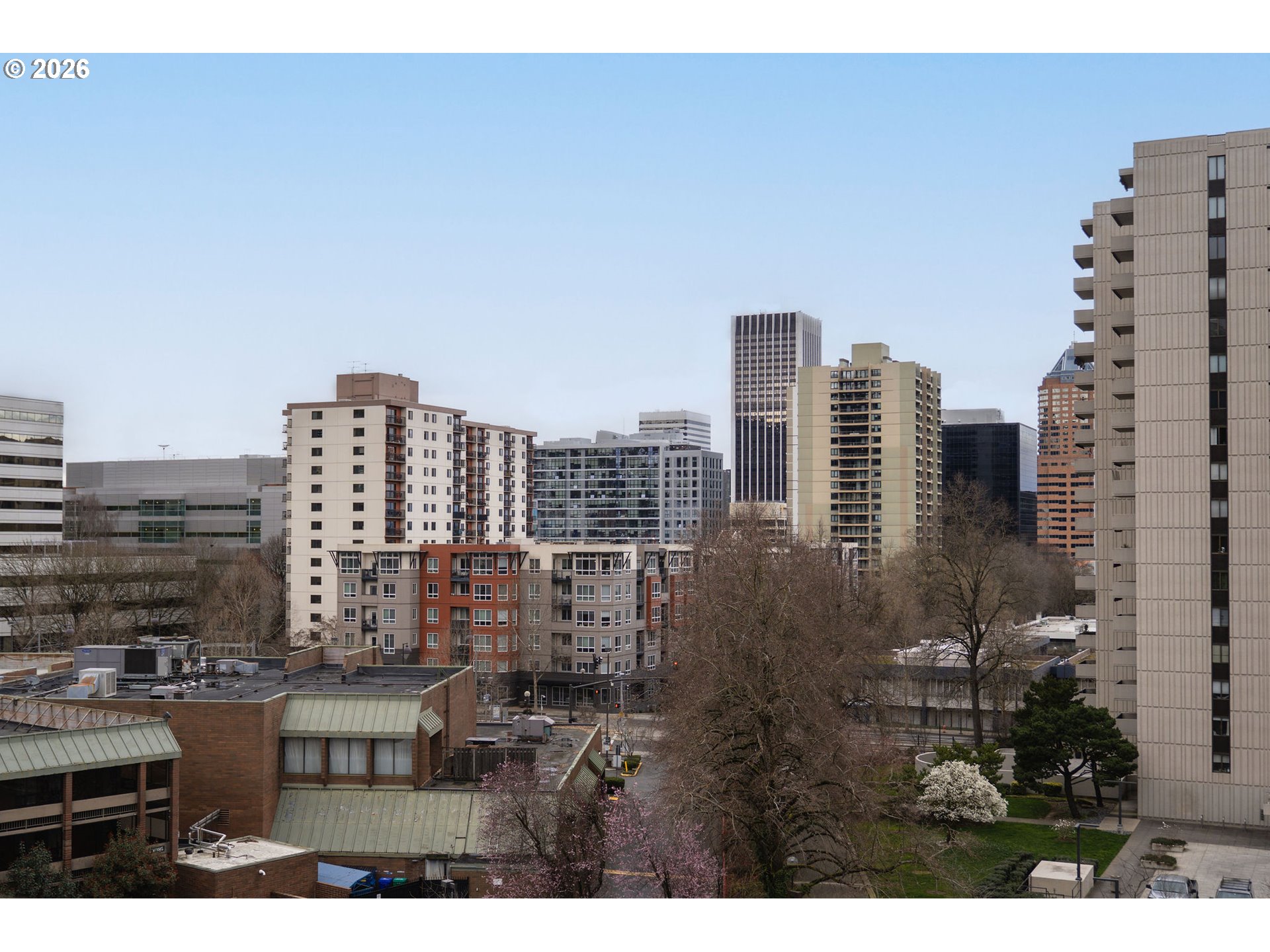 2309 Southwest 1st Avenue, Unit 741 Portland, OR 97201 - Photo 4 of 36 a view of city with tall buildings