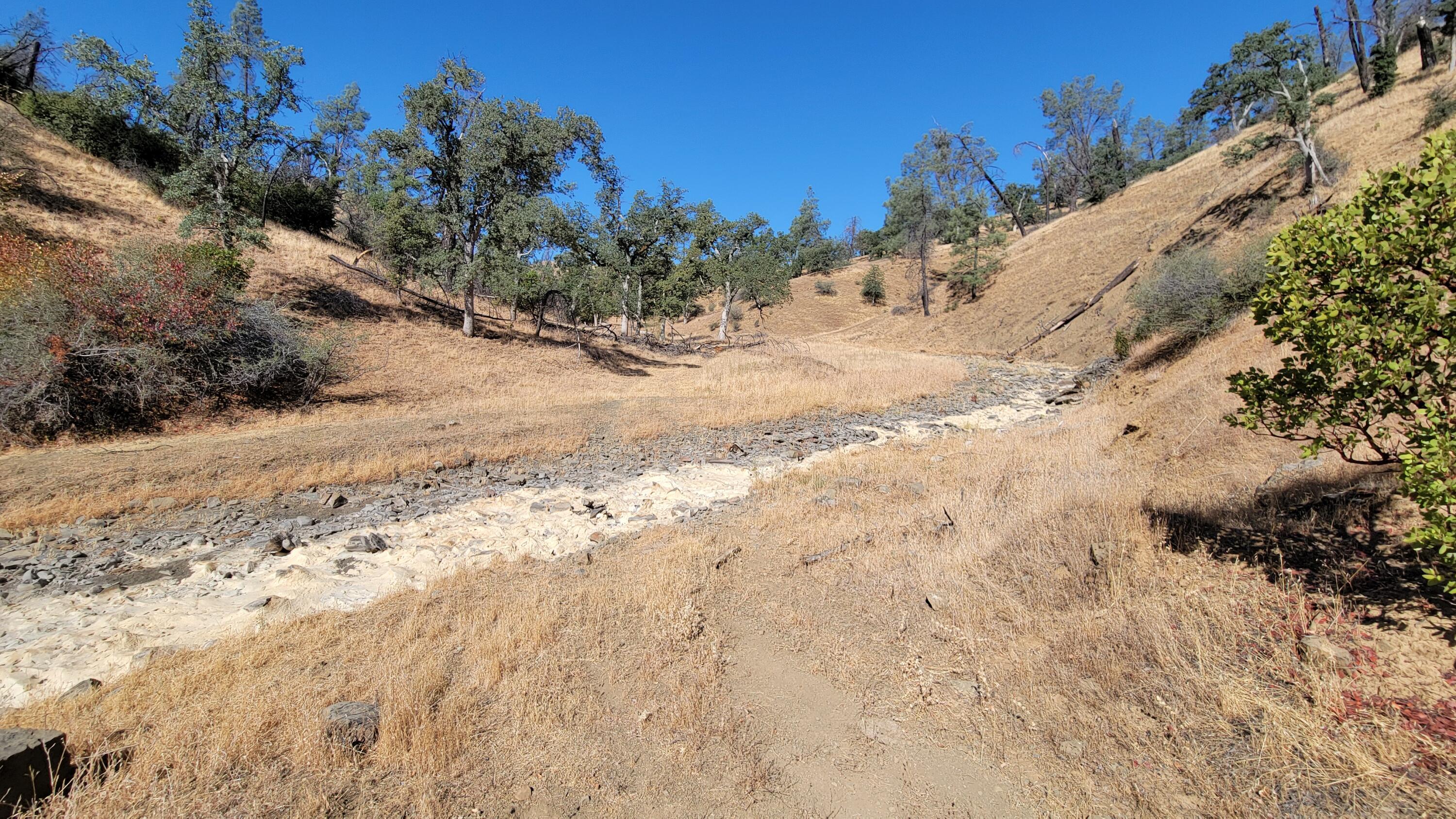 0 Vestal Road Platina, CA 96076 - Photo 16 of 59 a view of a dirt yard with a mountain view