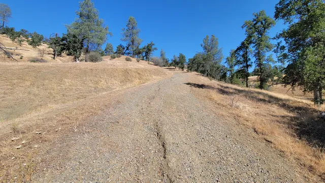 a view of empty space with mountain view