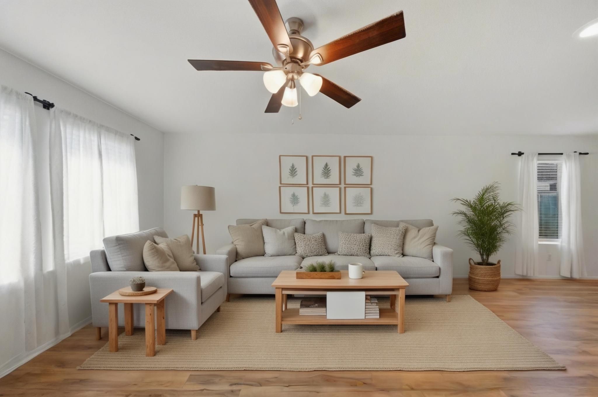 14502 Woodcott Warren Way Rosharon, TX 77583 - Photo 2 of 37 Virtually staged to highlight the potential—this bright, airy living room is filled with natural light and designed for both comfort and everyday living.