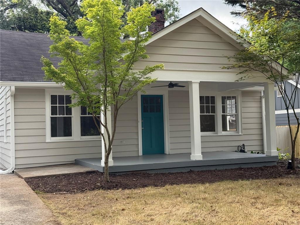 654 Clifton Road Southeast Atlanta, GA 30316 - Photo 1 of 1 a view of a house with a yard