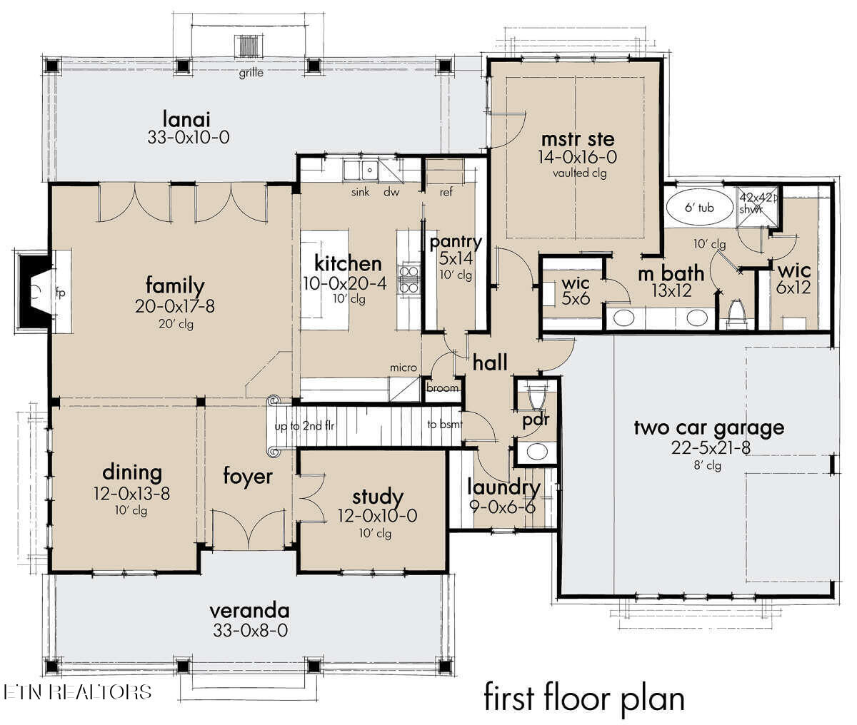 Lot 7 Summerset Drive Talbott, TN 37877 - Photo 16 of 17 Floorplan