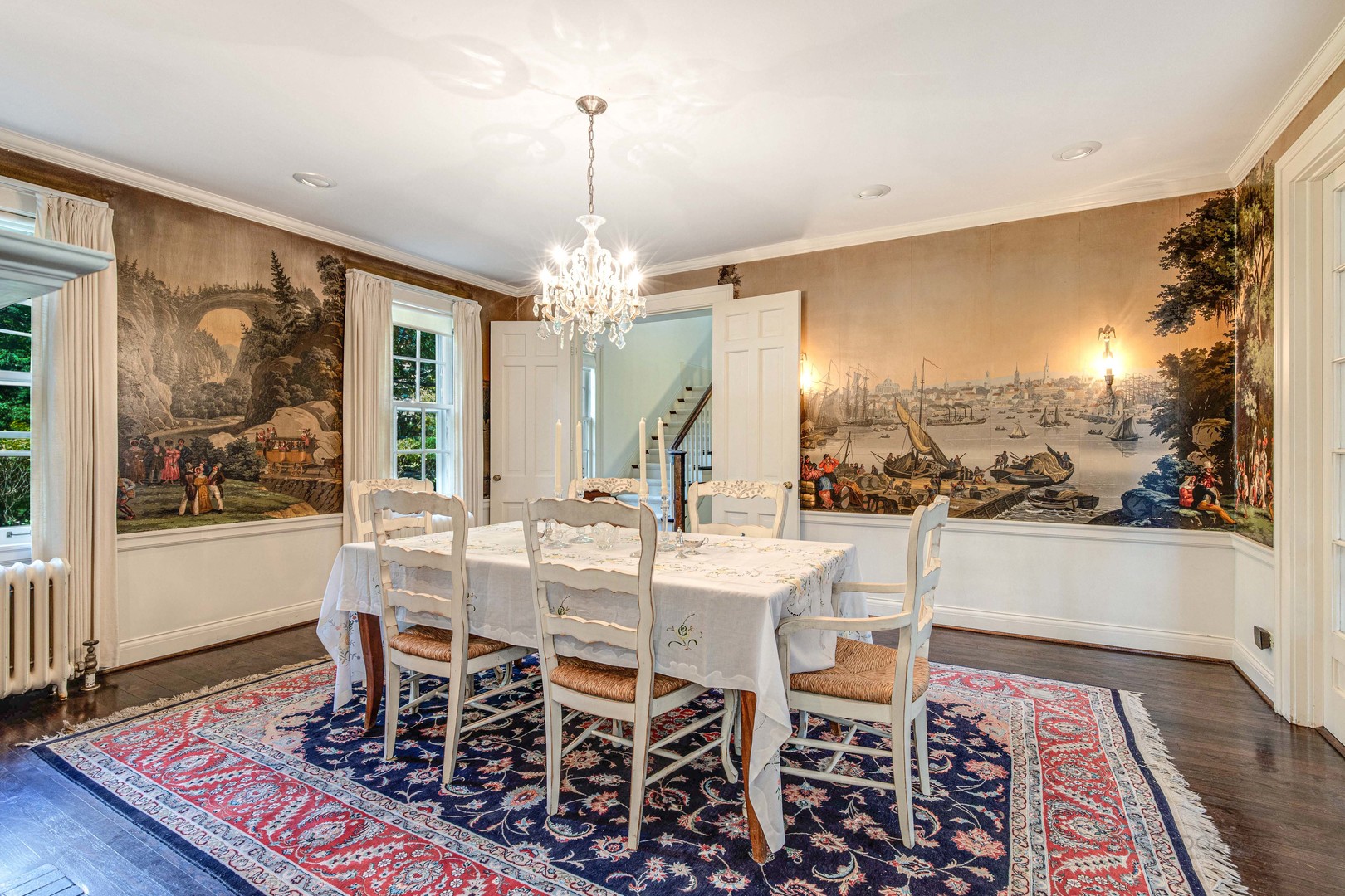 620 Spruce Street Winnetka, IL 60093 - Photo 12 of 26 a view of a dining room with furniture window and wooden floor