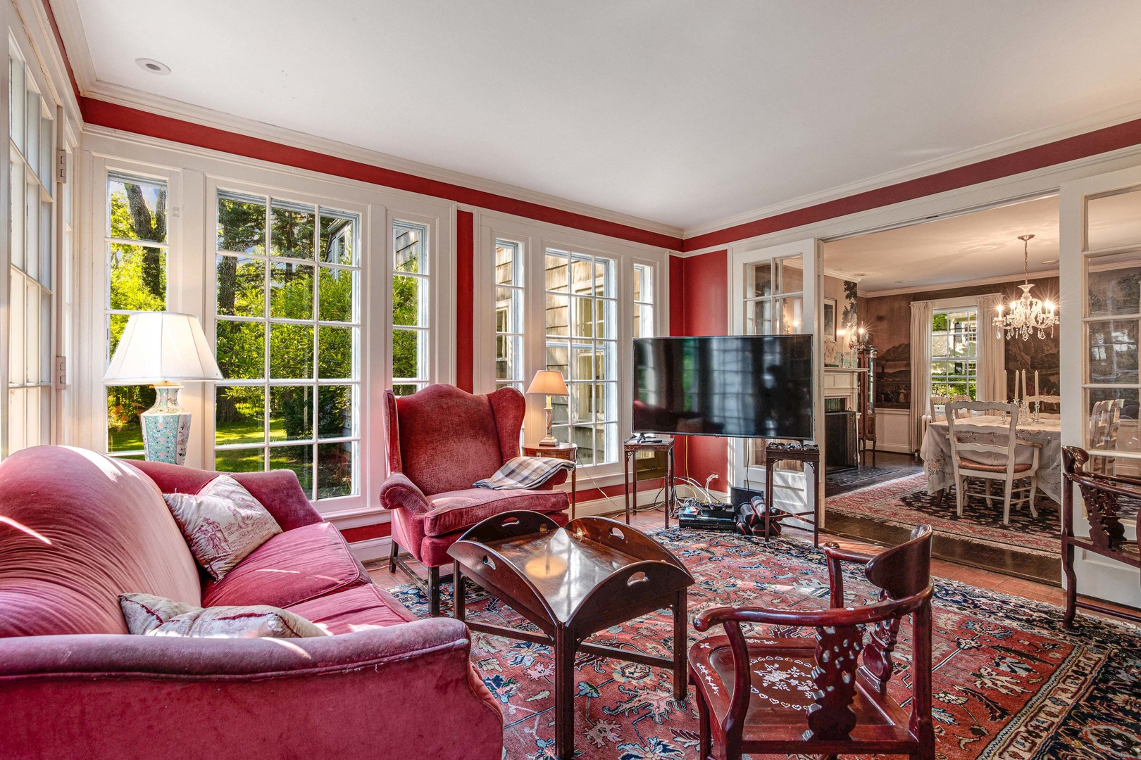 620 Spruce Street Winnetka, IL 60093 - Photo 9 of 26 a living room with furniture and floor to ceiling windows