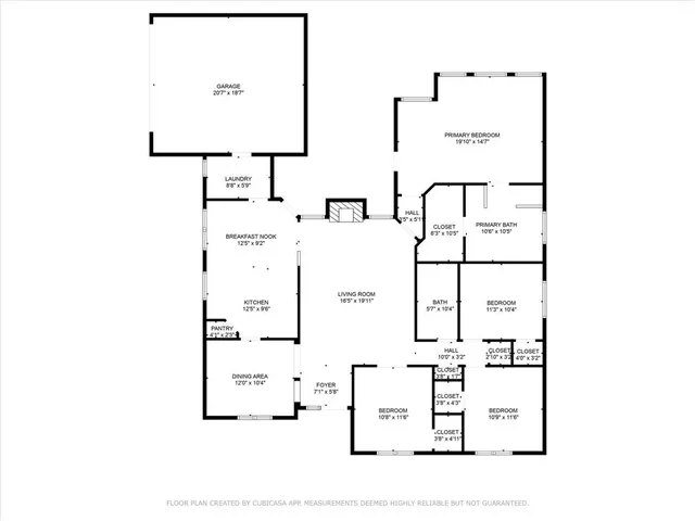 a picture of a floor plan