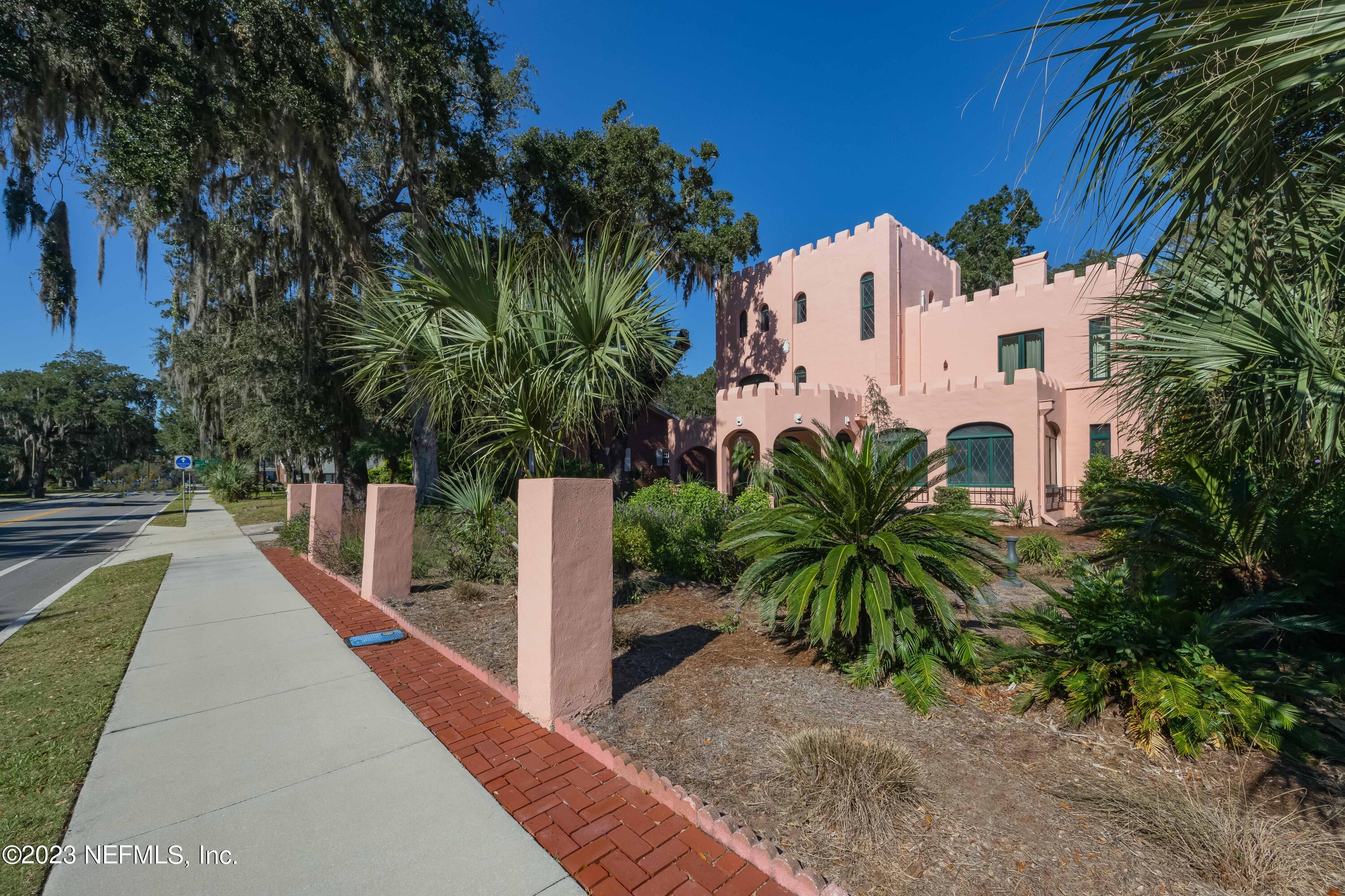 16 May Street St. Augustine, FL 32084 - Photo 77 of 86 a view of a potted flower in front of a house