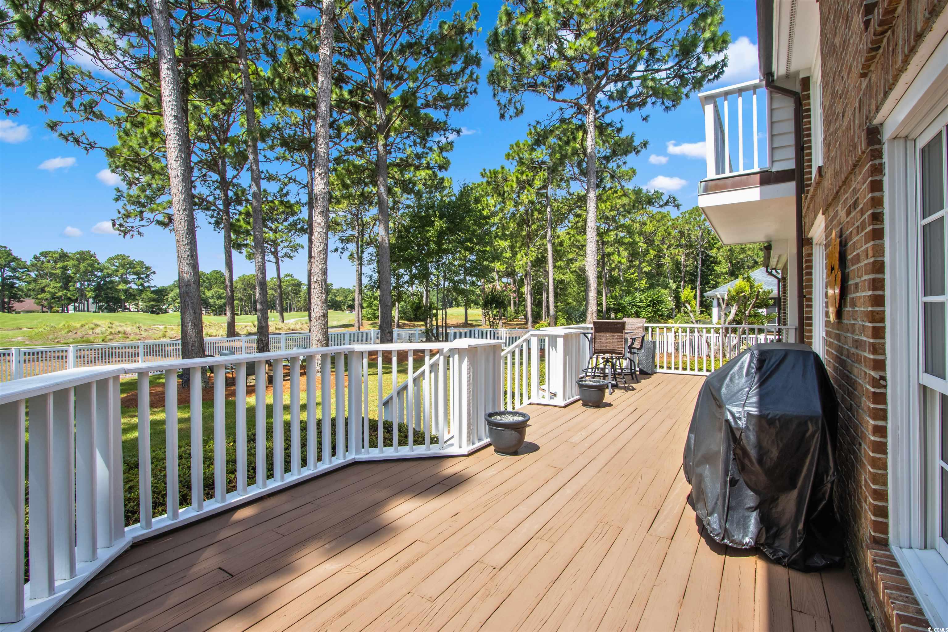 1035 Gullane Court Myrtle Beach, SC 29575 - Photo 35 of 40 Deck with a yard and area for grilling
