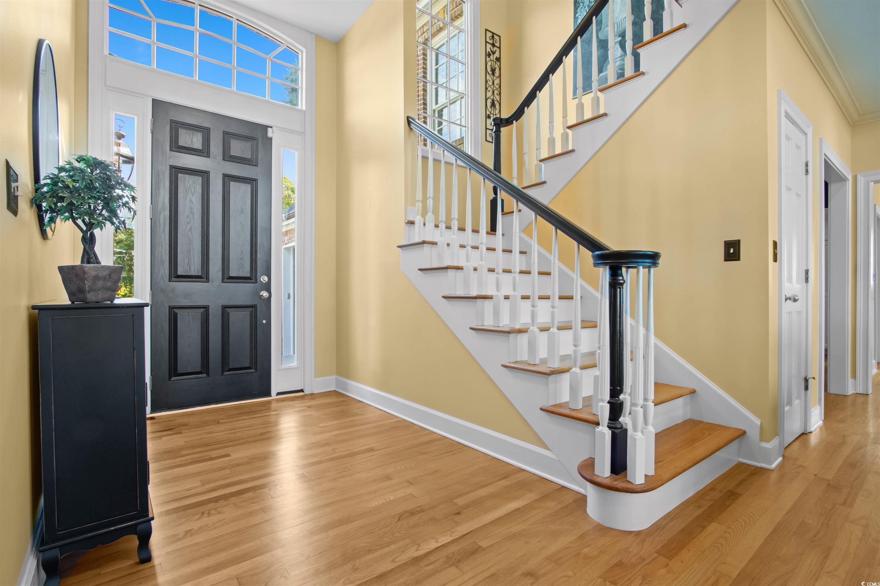 1035 Gullane Court Myrtle Beach, SC 29575 - Photo 4 of 40 Foyer entrance featuring light wood-type flooring,