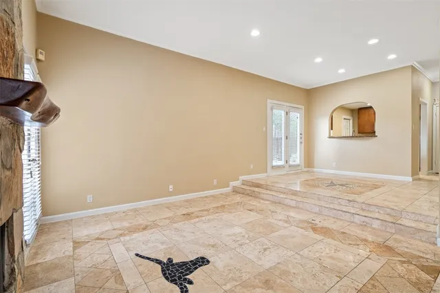 a view of empty room