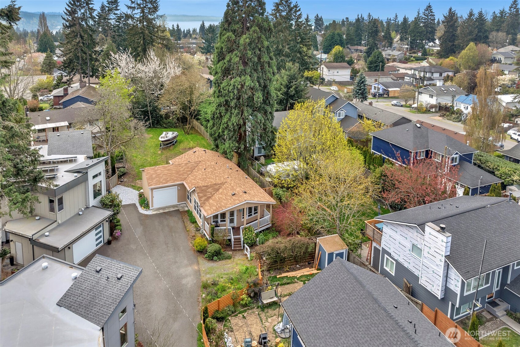 3539 Southwest 100th Street Seattle, WA 98146 - Photo 27 of 32 an aerial view of multiple house