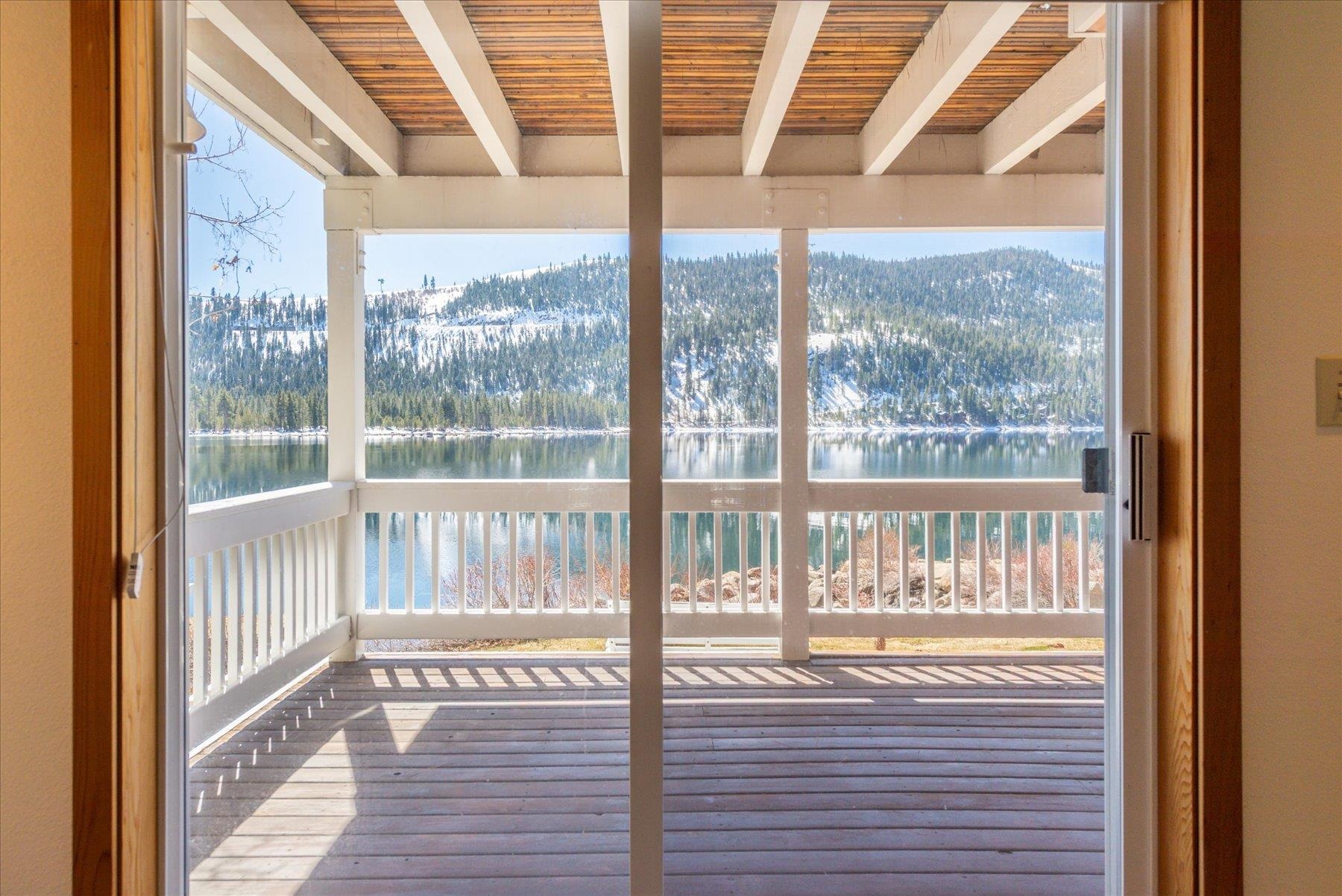 13751 Donner Pass Road Truckee, CA 96161 - Photo 23 of 28 a view of a porch with wooden floor