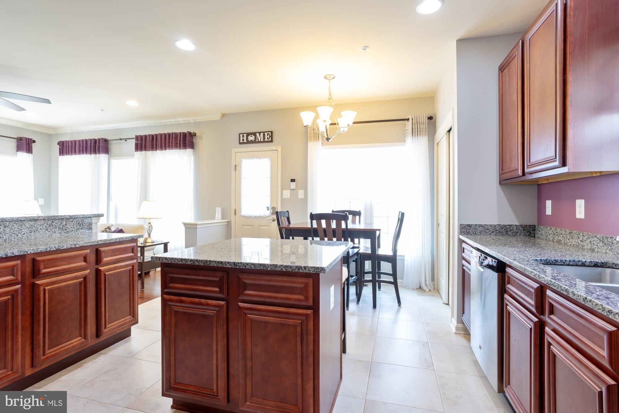 1712 Renaissance Drive Baltimore, MD 21221 - Photo 11 of 73 Kitchen looking towards Breakfast Area