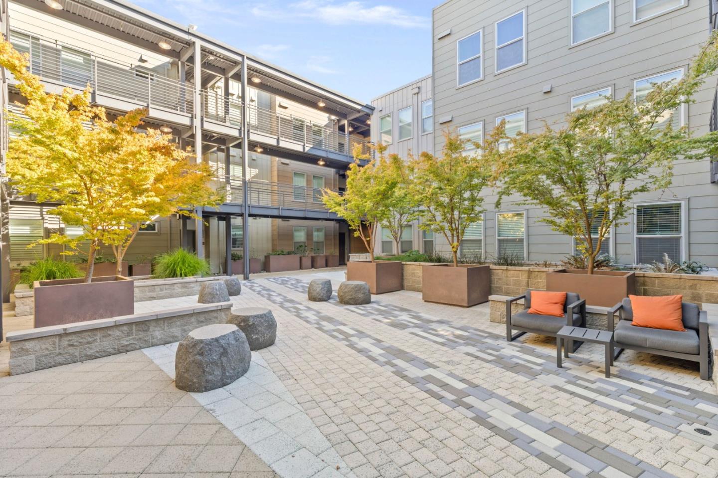 400 Mariners Island Boulevard, Unit 202 San Mateo, CA 94404 - Photo 17 of 31 a view of an outdoor space with a patio