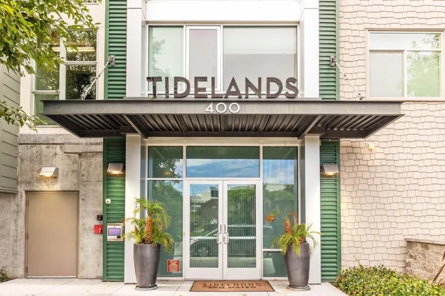 a view of a brick building with a window