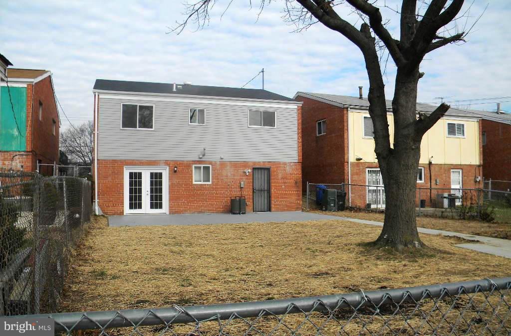 1013 Decatur Street Northeast Washington, DC 20017 - Photo 29 of 29 Exterior (Rear)