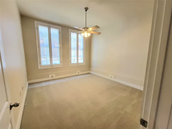 a close view of closet