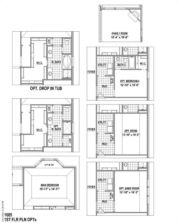 501 Splitrock Road Mansfield, TX 76063 - Photo 3 of 4 Floor plan options