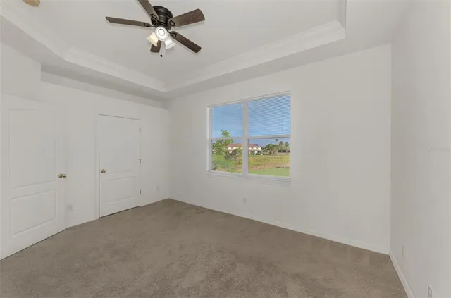 a view of hallway with white walls