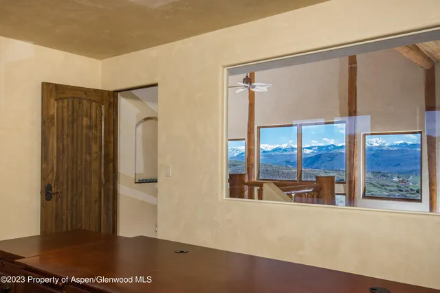 a view of front door