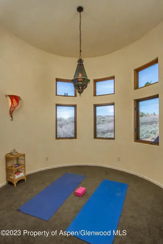 a view of livingroom with furniture and wooden floor