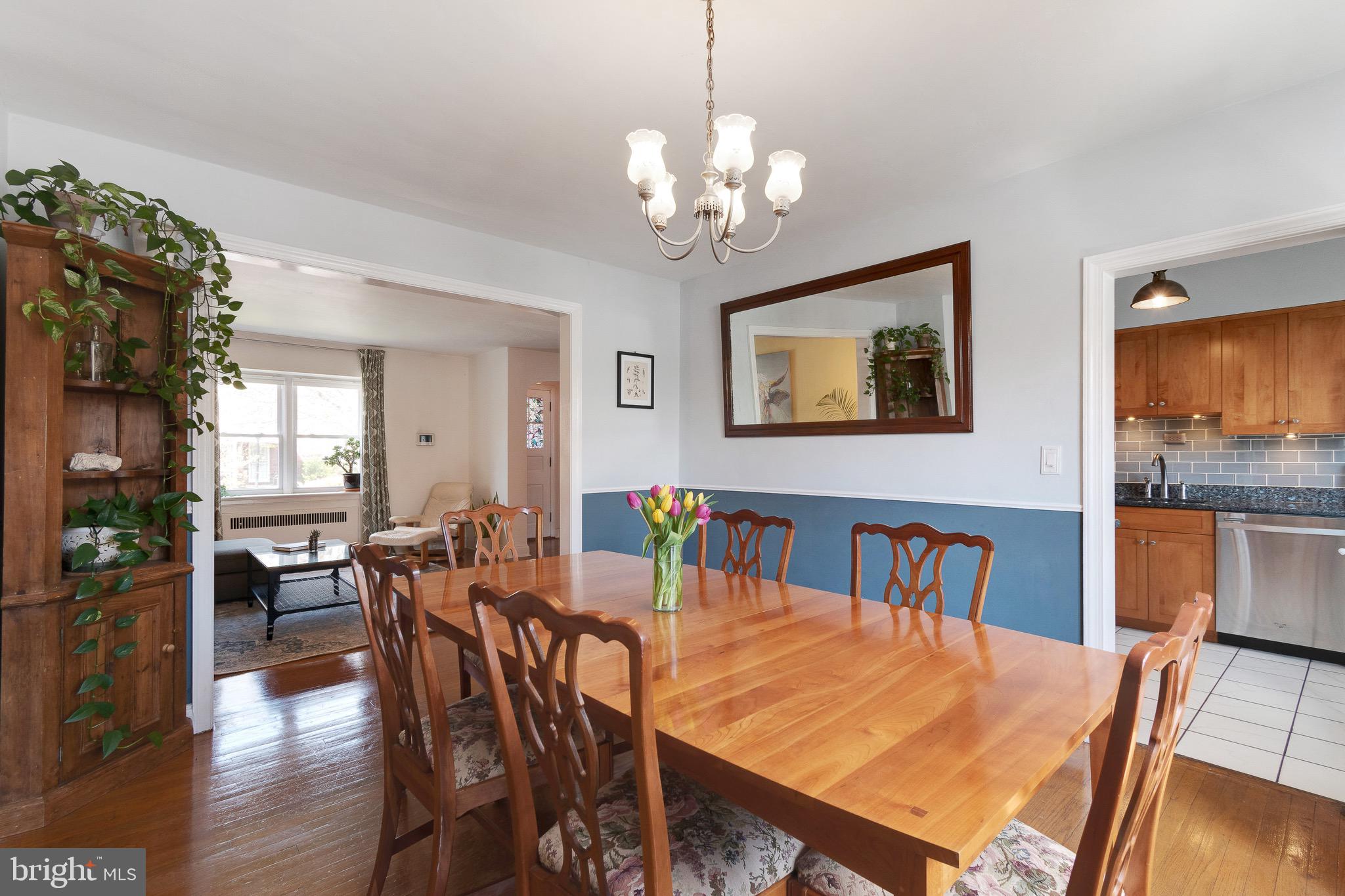 3707 Ednor Road Baltimore, MD 21218 - Photo 15 of 39 Dining Room Adjacent to Kitchen